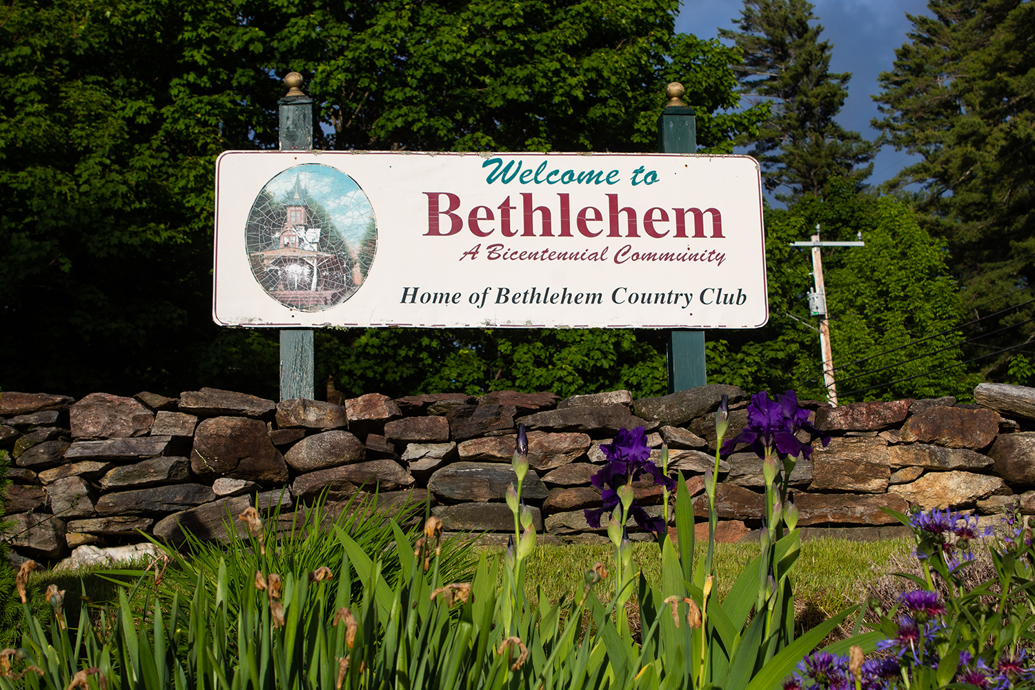 Welcome to Bethlehem sign